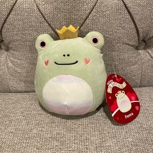 NWT! 5” Fenra the Frog Squishmallow     squishmallows plush stuffed animals toys
